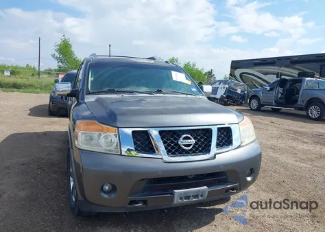 2011 Nissan Armada Platinum from USA, damaged, VIN 5N1BA0ND9BN618663